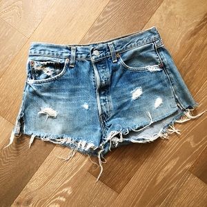 Vintage Levi Cutoffs